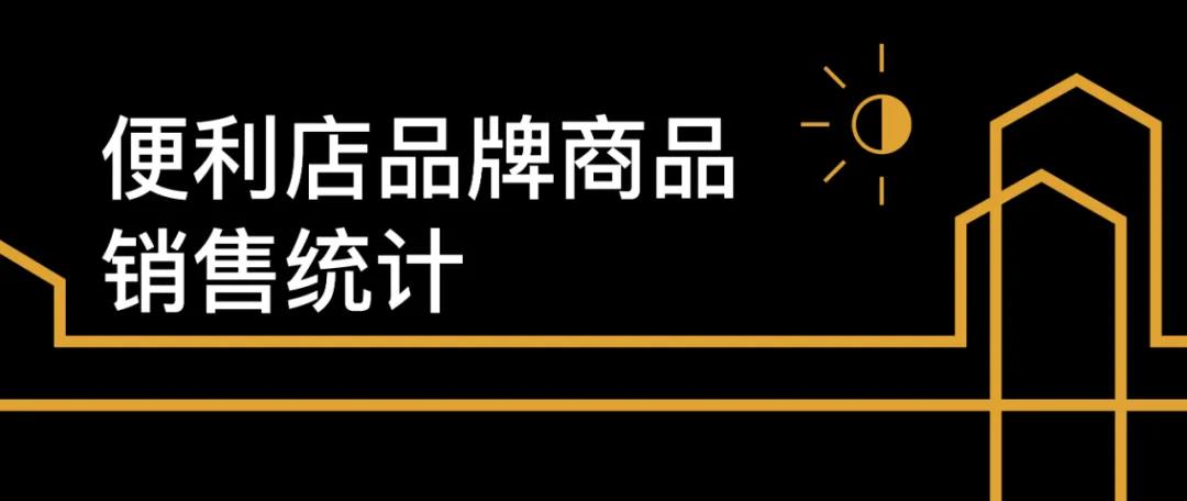 2021年中国便利店畅销商品榜单发布